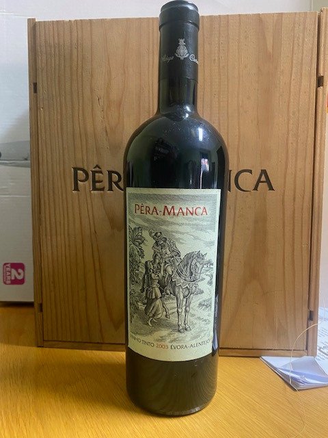2003 Cartuxa Pera Manca Tinto - Alentejo - 1 Flaske (0,75L)