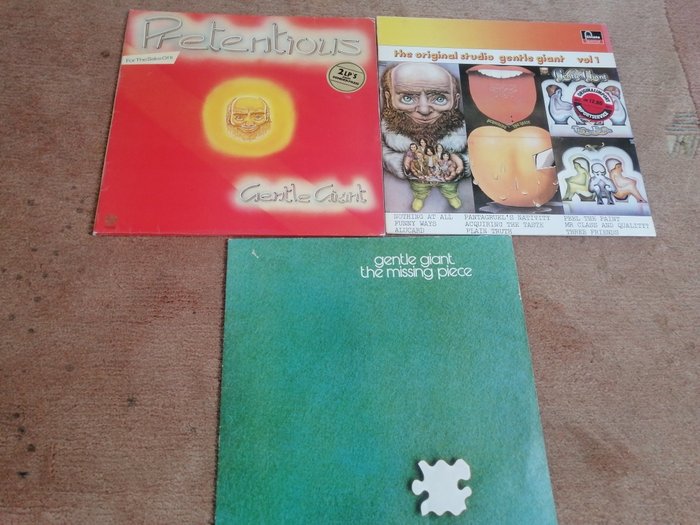 Gentle Giant - Múltiples títulos - Disco de vinilo - 1970