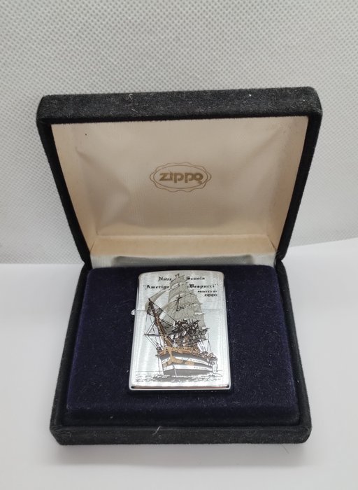 Zippo - Limited Edition 146/1000 Amerigo Vespucci - Brichetă - Periat