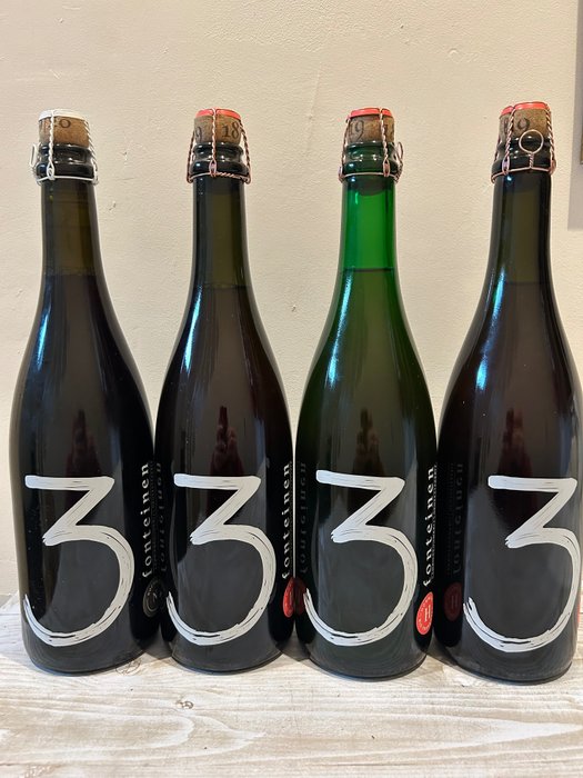 3 Fonteinen - Hommage & Nocturne - 75cl -  4 bouteilles 