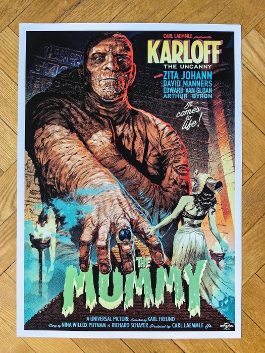 Horror Movie Poster - The Mummy, 1932
