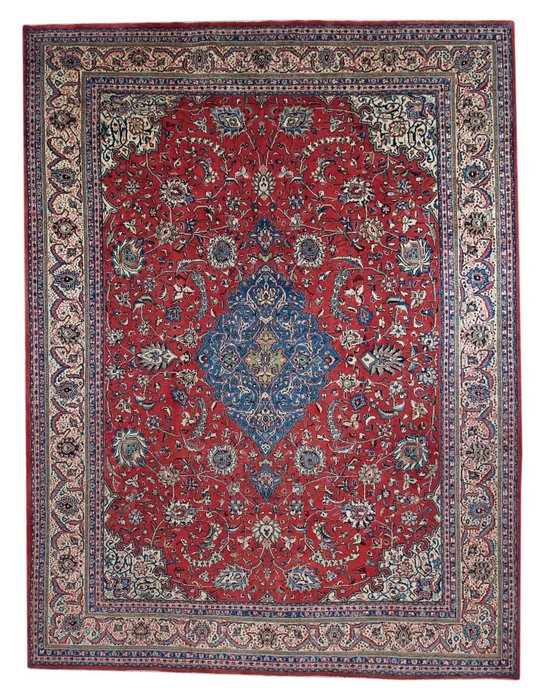 薩魯克波斯地毯 - 品質卓越 - 小地毯 - 376 cm - 285 cm
