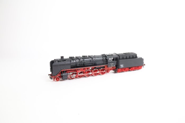 Roco H0 - Locomotiva a vapor com vagão de carvão (1) - 44 234 (com suástica sem censura) - DRG