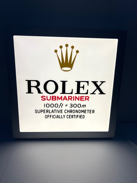 Rolex Submariner - 灯箱 - 钢