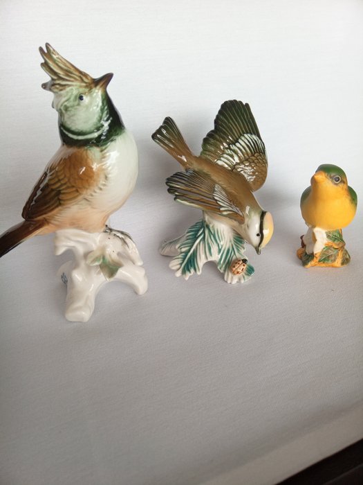 Beswick and Karl Ens - Figurine - Birds (3) - Porzellan