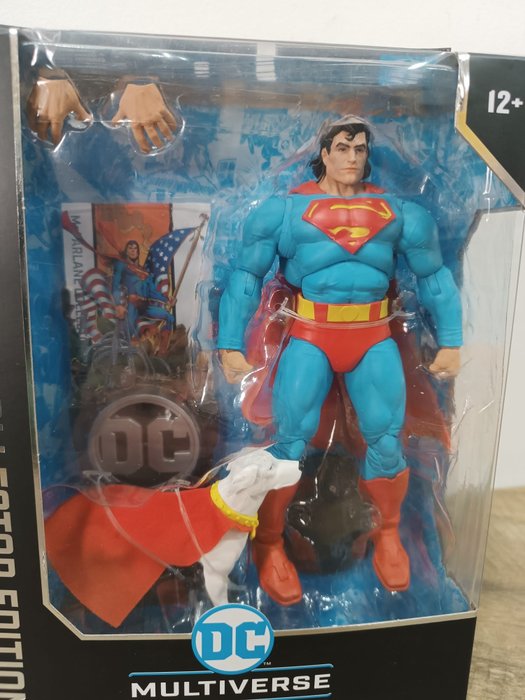 McFarlane Toys(麥克法蘭/麥法蘭)  - 戰士玩偶 Special Collector's Edition Superman & Krypto (never opened)