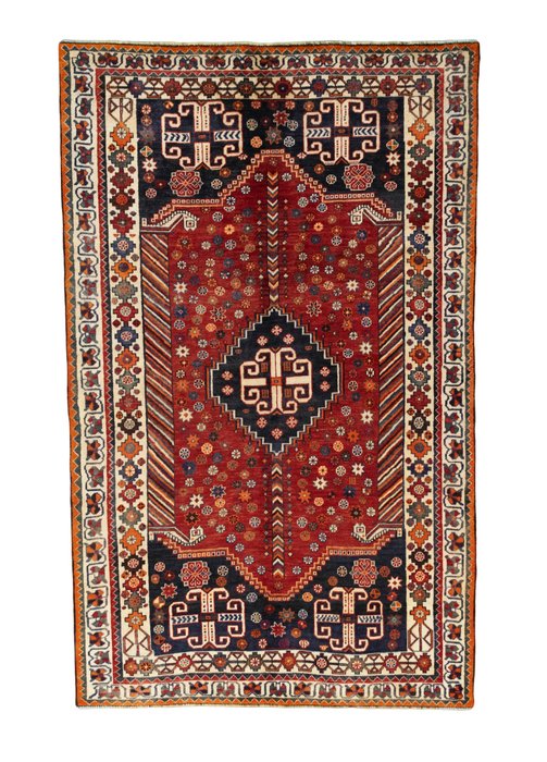 Shiraz - Sammler Stück - Teppich - 251 cm - 155 cm