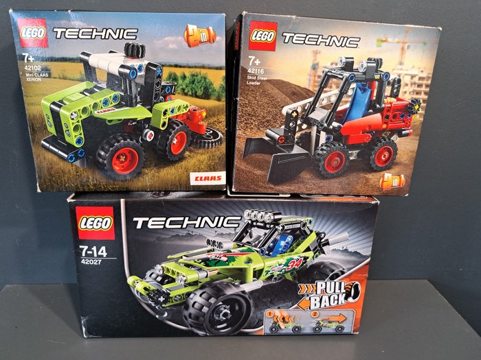 Lego - Tekninen - 42027, 42102, 42116 - Lego Technic - Tanska
