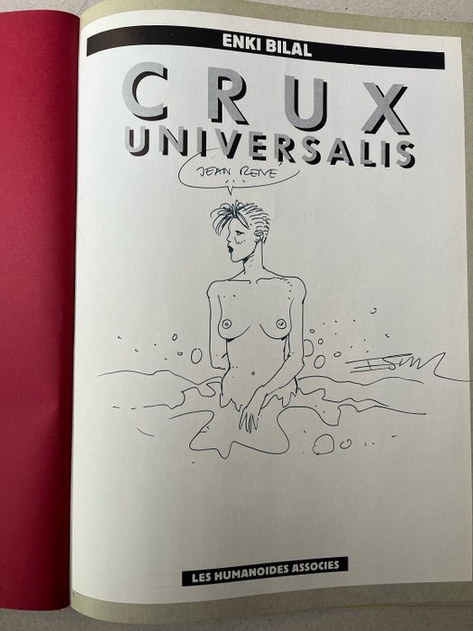 Bilal - Crux Universalis + dédicace - C - 1 Album - Første utgave - 1982