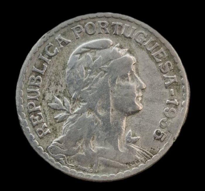葡萄牙. Republic. 1 Escudo 1935  (沒有保留價)