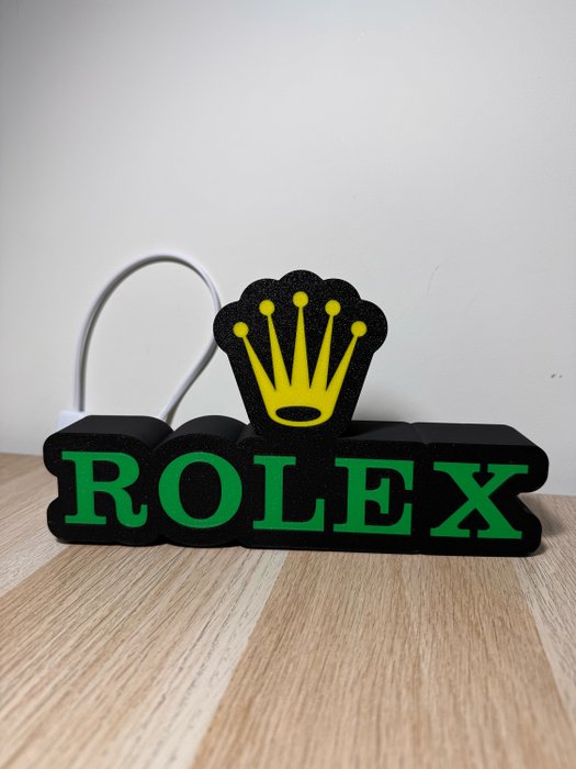 ROLEX - Tischlampe - Plastik