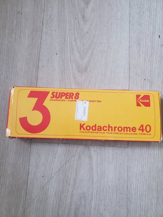 Kodak 3 super 8 Kodak Kodachrome 40 Super8 Cartridge kodak kassette chargeur super 8 KMA 464 P 未使用的底片