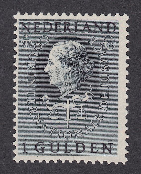 Nederland 1951 - Cour Internationale de Justice - NVPH D40