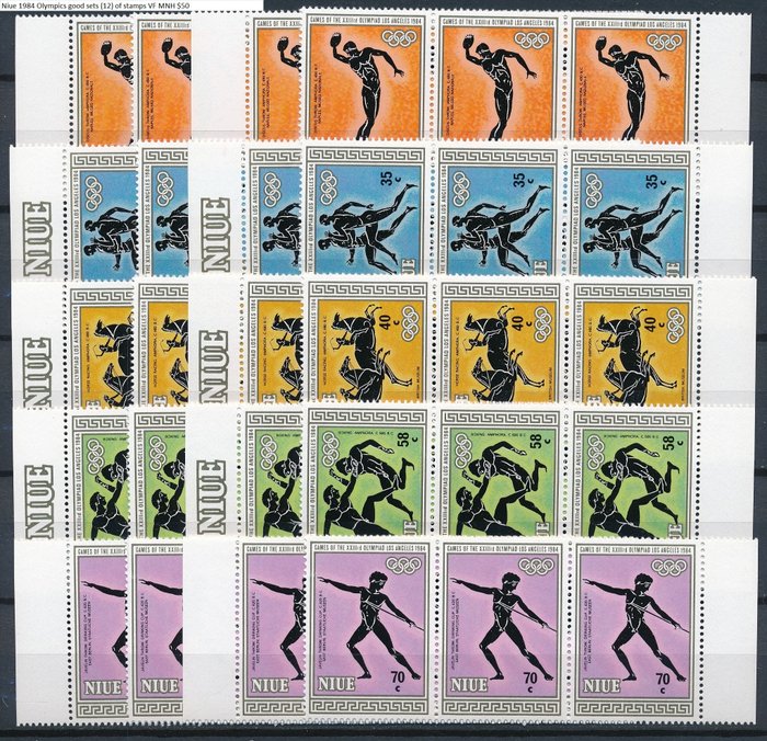 World  - World - Lot of new stamps and souvenir sheets in TB quality