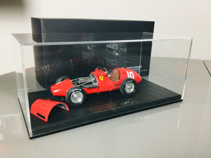 GP Replicas 1:18 - 1 - Sportwagenmodell - Ferrari 500 F2 #10 - 2nd place France GP F1 1952 Nino Farina - Code GP81H – Limitierte Auflage 500 Exemplare