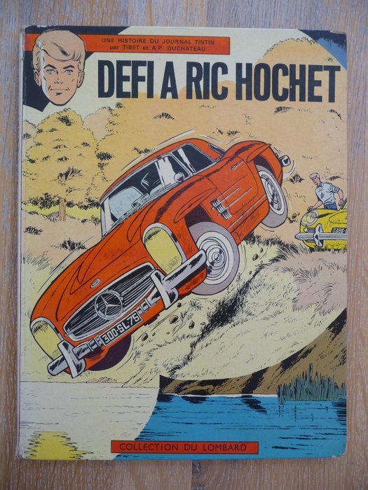 Ric Hochet T3 - Défi à Ric Hochet - C - 1 Album - Πρώτη έκδοση - 1965