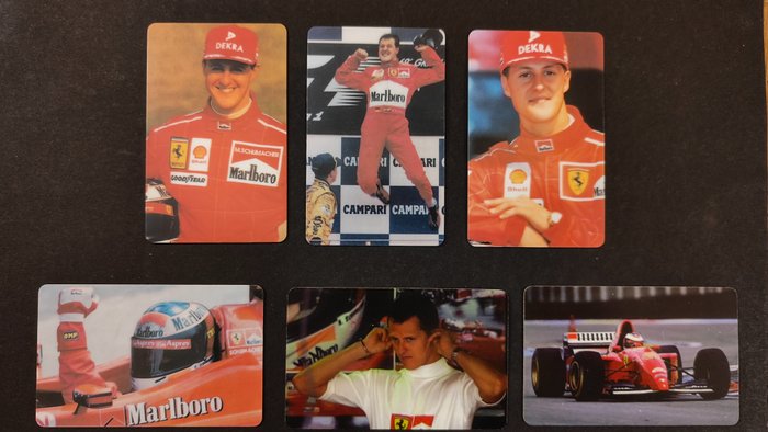 电话卡 - Ferrari - Michael Schumacher e Ferrari