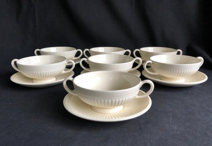 Wedgwood - Conjunto de tigelas de sopa (14) - Edme - Cerâmica