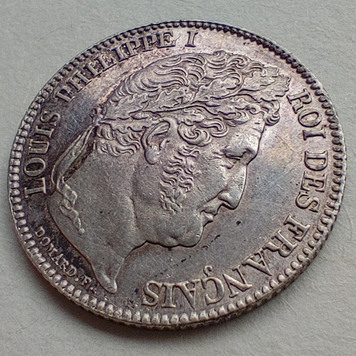 Frankrijk. Louis Philippe I (1830-1848). 1 Franc 1847-A, Paris  (Zonder Minimumprijs)