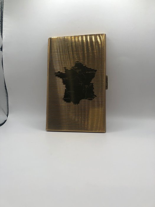 freres deposé - 烟盒 - 香烟雪茄盒 - Gold-plated