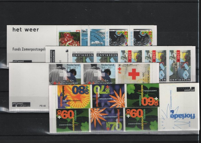 Pays-Bas  - Inventaire des Pays-Bas DE -197- carnets de timbres neufs