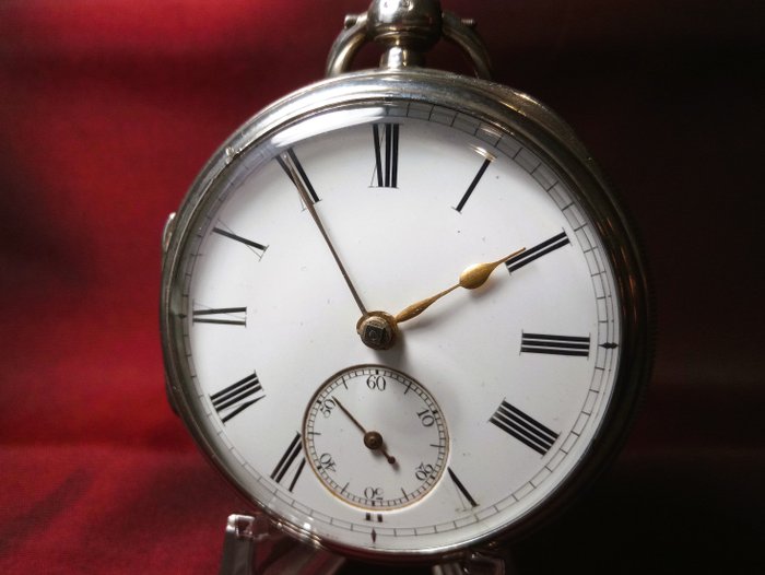 C.S British Fusee - Sterling Solid Silver 1889 - 1850-1900