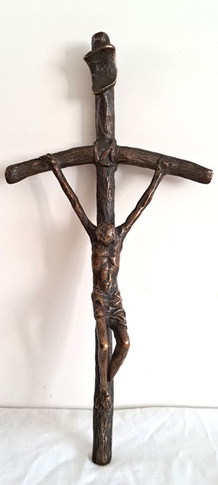 Crucifix - Bronze - 1960-1970