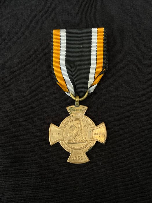 Erindringsmedalje for det østrigsk-preussiske felttog (1866) - Medalje