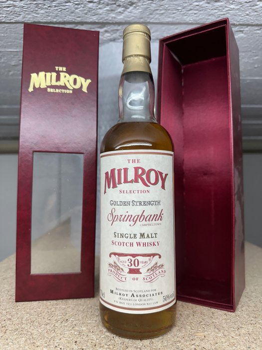Springbank 30 years old - Golden Strength - Milroy's of Soho  - b. 1990er Jahre - 70 cl