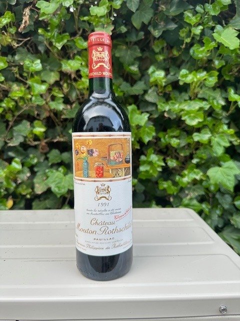 1991 Chateau Mouton Rothschild - 波雅克 Grand Cru Classé - 1 Bottle (0.75L)