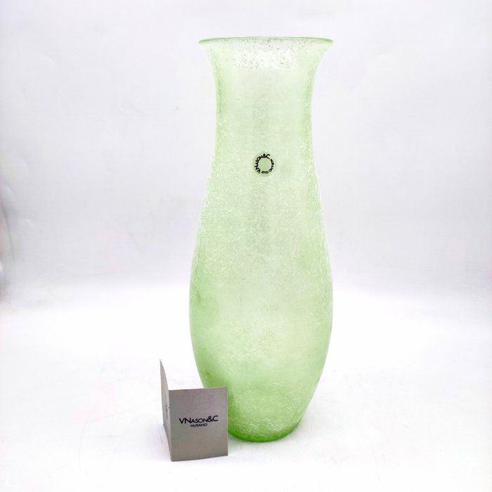 V.Nason&C. - 花瓶 -  穆拉諾埃克萊蒂卡  - 玻璃