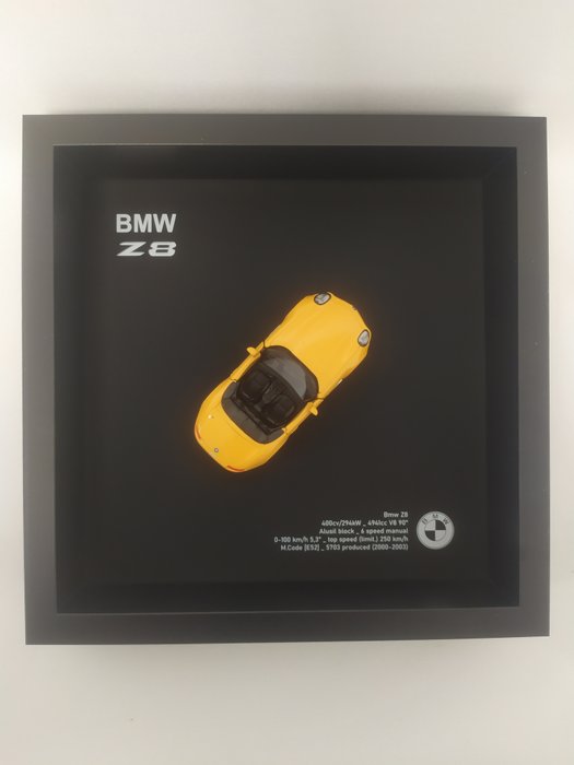 裝飾物 - BMW - Z8 - Framed Shadow Box - 2024
