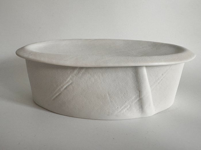 Rosenthal - Johan van Loon - Pot - Bol blanc avec couvercle Boîte à couvercle vintage Studio Line - Porcelaine, Biscuit de porcelaine