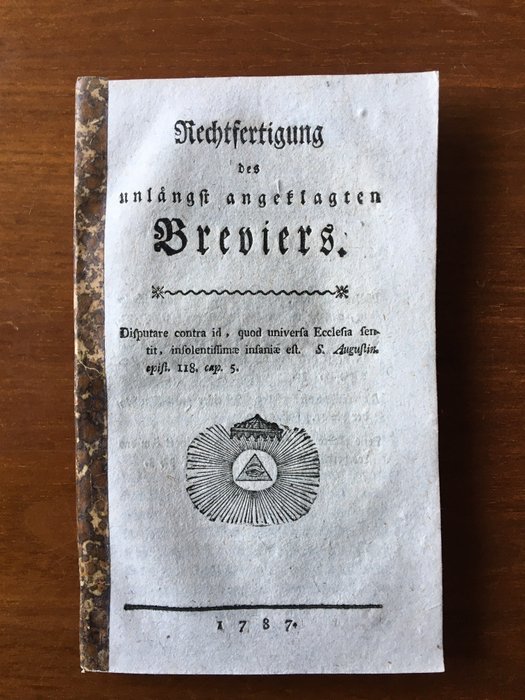 (Henri de La Bouche) - Rechtfertigung des unlängst angeklagten Breviers - 1787