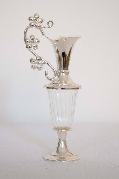 玻璃水瓶 (1) - .925 銀, 玻璃