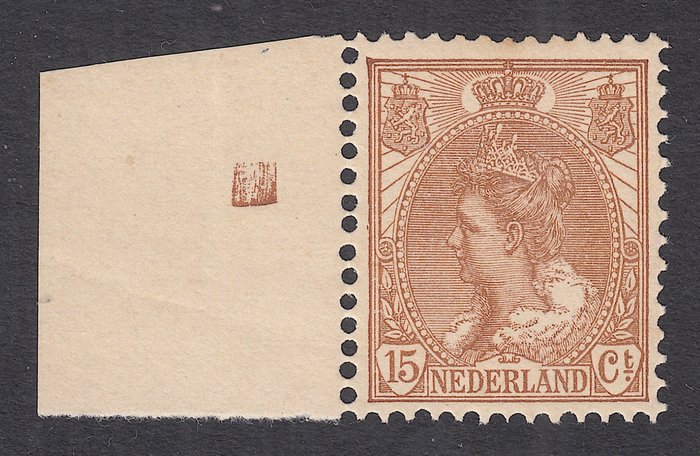 Hollandia 1899 - Wilhelmina királynő "prémgallér" - NVPH 64