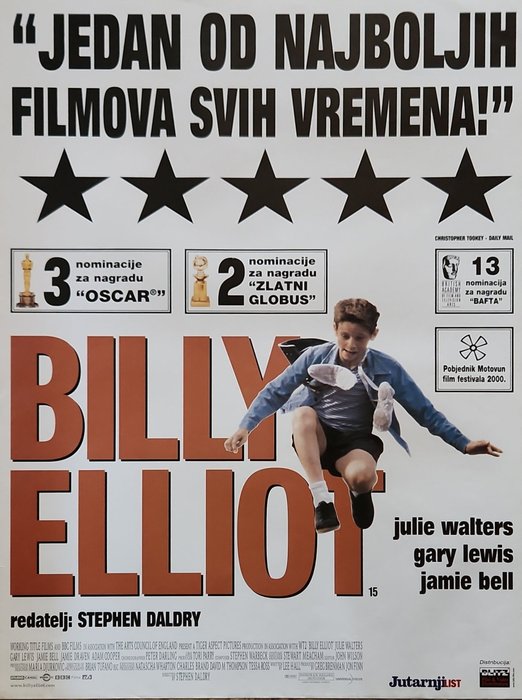  - 海報 Billy Elliot 2000 Stephen Daldry unfolded mint condition original movie poster