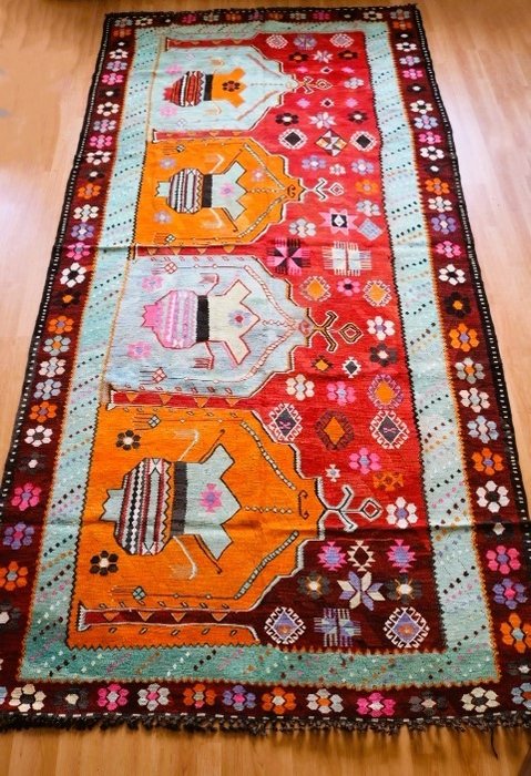 Yuruk - 凯利姆平织地毯 - 352 cm - 172 cm