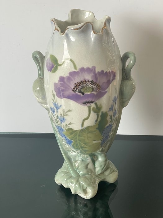 Keller & Guérin  Luneville - 花瓶  - 釉面陶瓷