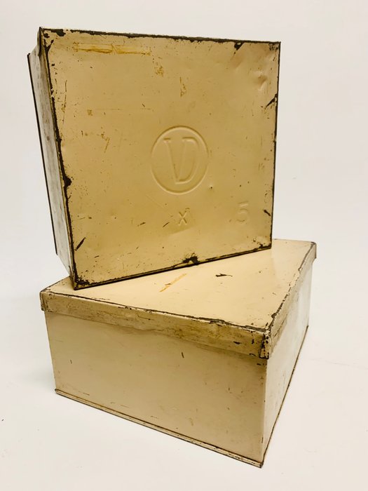 Verkade Zaandam - Hobby box (2) - Biscuits Verkade Zaandam Holland - Steel