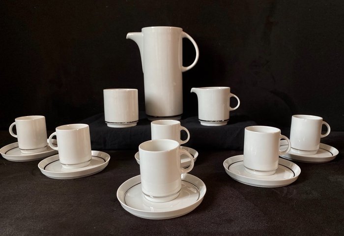 Thomas - Rosenthal - Hans Theo Baumann (1924 - 2016) - 咖啡杯具組 (15) - Form 200 ABC - 瓷器