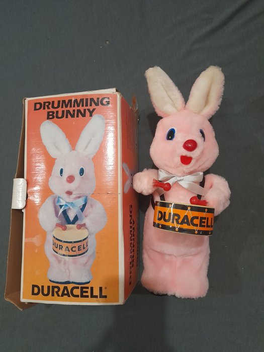Duracell - Jucărie de pluș Lapin Automate Joueur de Tambours - 1990-2000 - Belgia