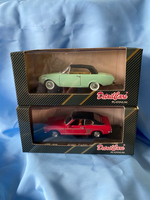 Detailcars Platinum  - 玩具汽車 Ford Taunus en Capri - 1960-1970