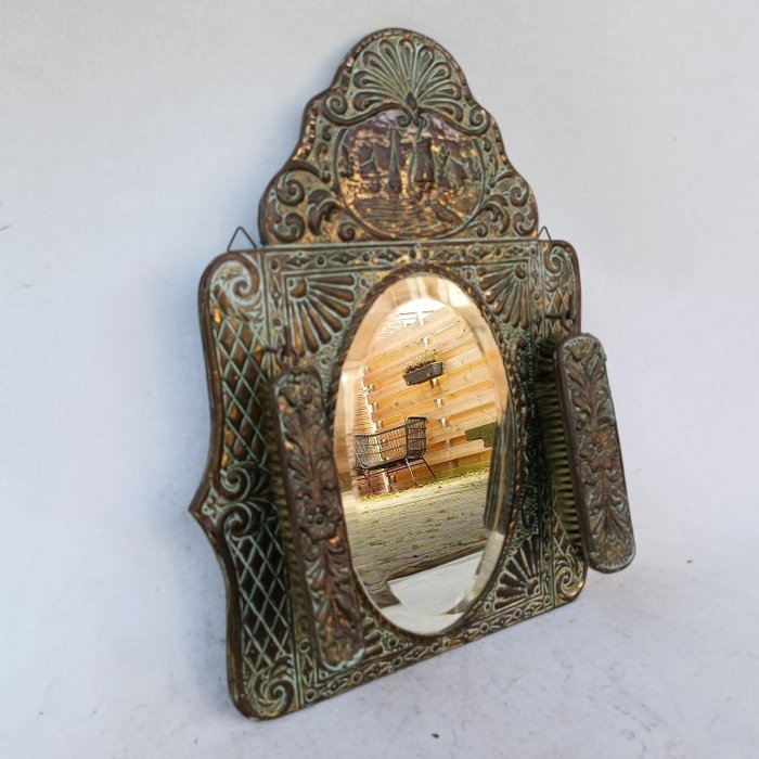 镜子 (1) - 刷盒  - 铜