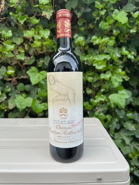 1993 Chateau Mouton Rothschild - 波爾多, 波雅克 1er Grand Cru Classé - 1 Bottle (0.75L)
