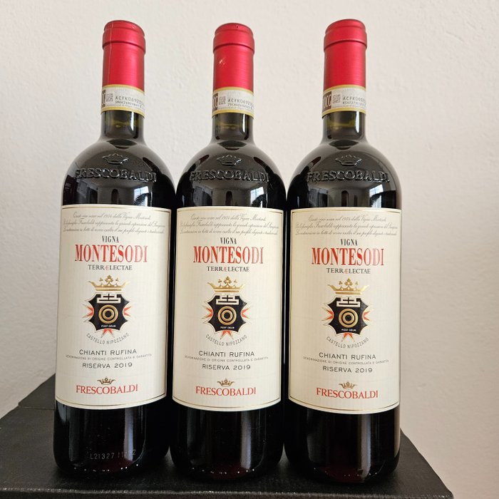 2019 Montesodi Riserva Rufina, Frescobaldi - Chianti Classico Riserva - 3 Bottles (0.75L)