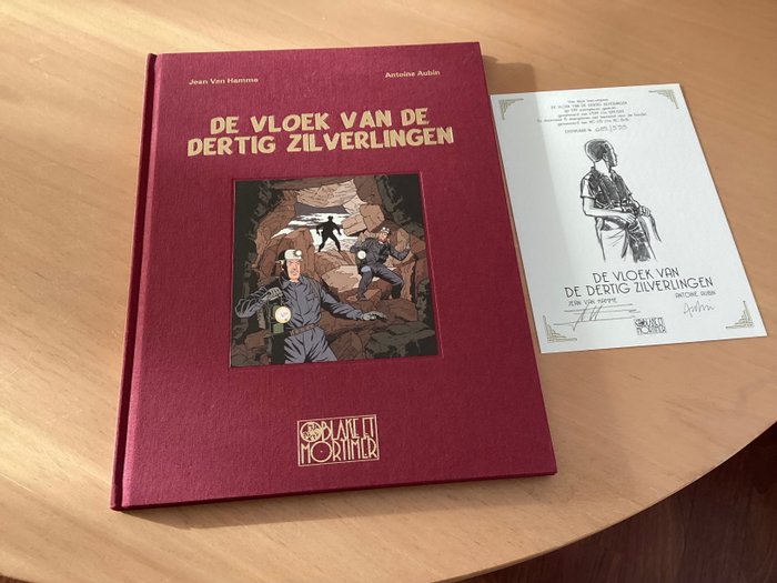 Blake & Mortimer 20 - De vloek van de dertig zilverlingen (2) - 1 Album, Ex Libris, Limitat și numerotat, semnat (599). - Prima ediție - 2010