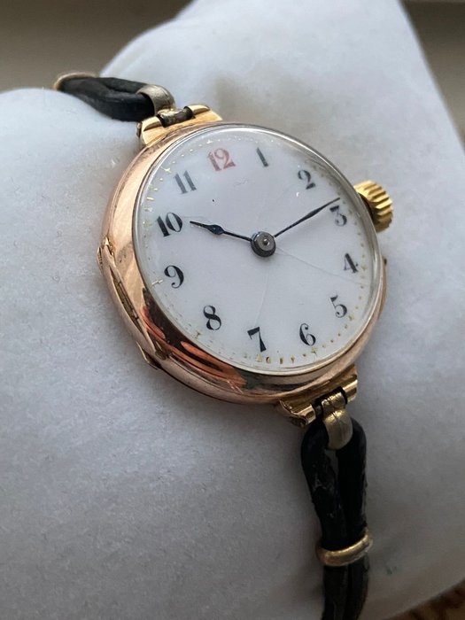Geelgoud Vintage Mechanische Horloge - 沒有保留價 - 女士 - 1960-1969