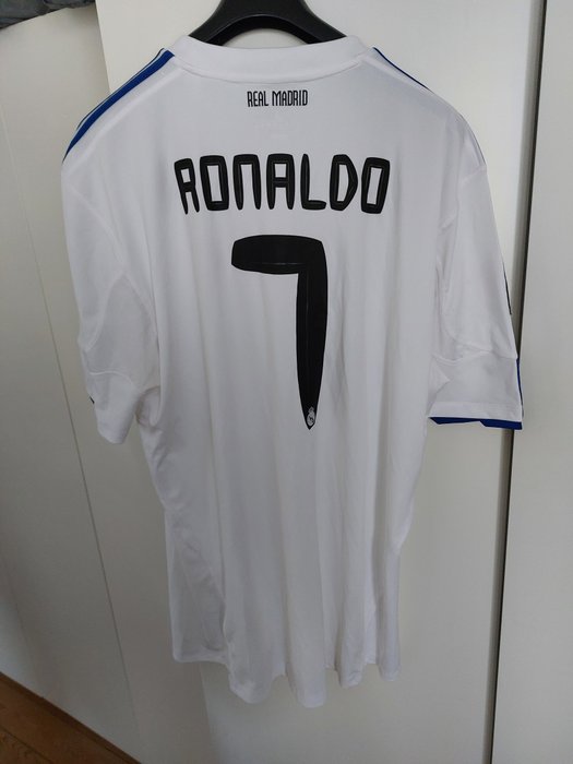 Real Madrid - Liga espanhola de futebol - Cristiano Ronaldo - 2010 - Camisola de futebol