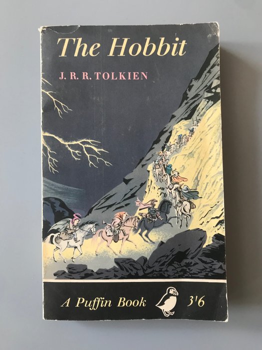 JRR TOLKIEN - The Hobbit - 1st printing of the first UK paperback - 1961